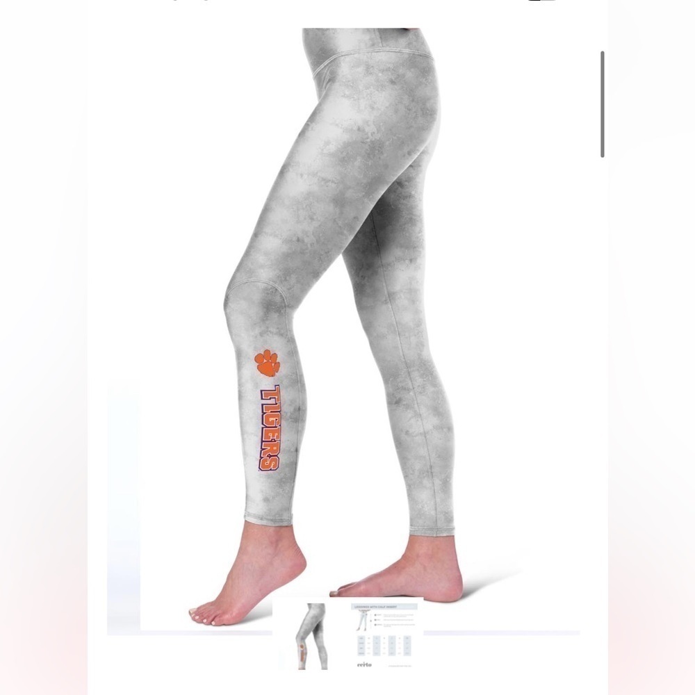 Women’s Clemson Tiger High Waist Leggings XL